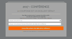 Desktop Screenshot of ditesbonjour.com